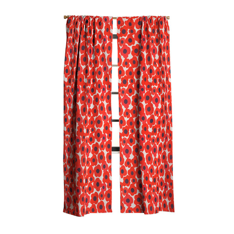 Garima Dhawan poppy 7 Blackout Window Curtain