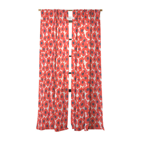 Garima Dhawan poppy 7 Sheer Window Curtain
