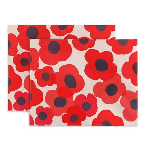 Garima Dhawan poppy 7 Placemat