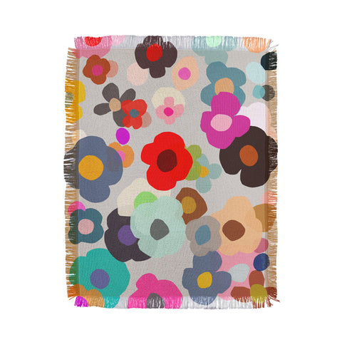 Garima Dhawan poppy 8n Throw Blanket