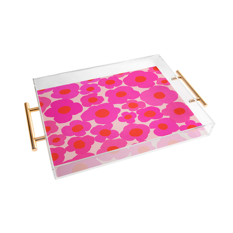 Garima Dhawan poppy 9 Acrylic Tray