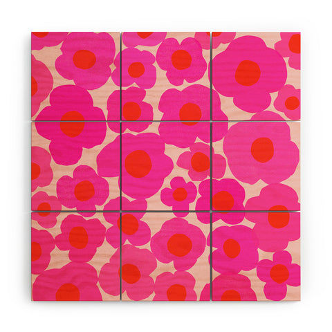 Garima Dhawan poppy 9 Wood Wall Mural