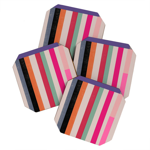 Garima Dhawan quilt study 1 Coaster Set