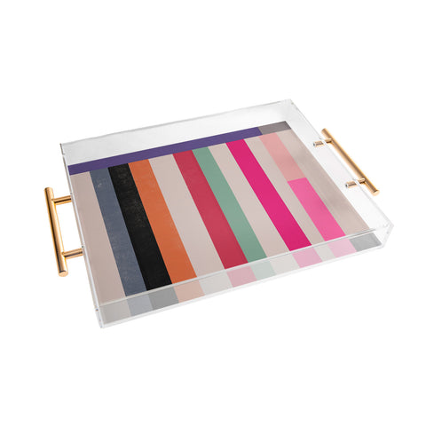 Garima Dhawan quilt study 1 Acrylic Tray
