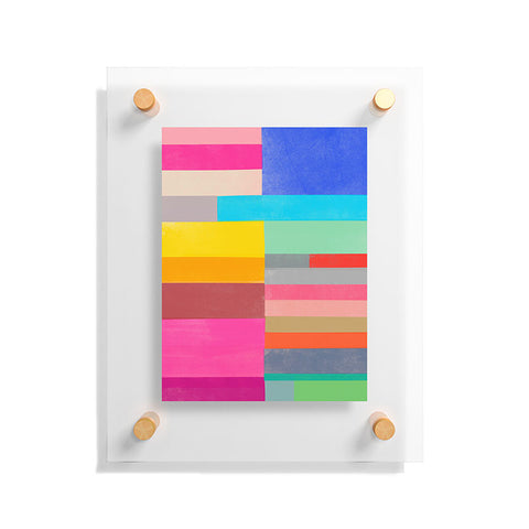 Garima Dhawan quilt study 2 Floating Acrylic Print