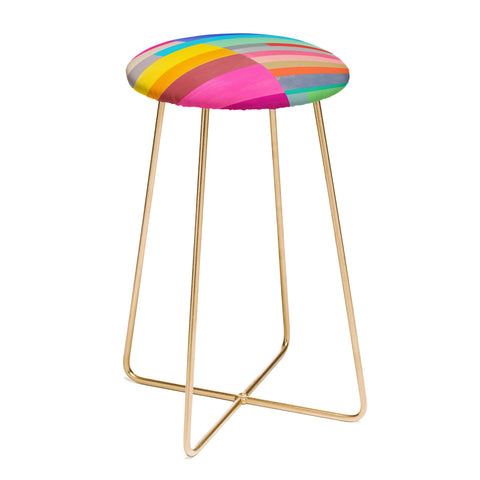 Garima Dhawan quilt study 2 Counter Stool