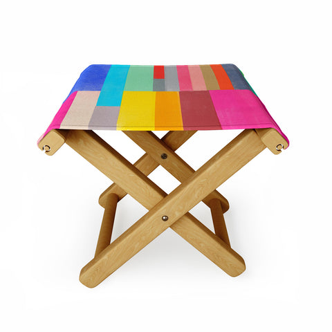 Garima Dhawan quilt study 2 Folding Stool