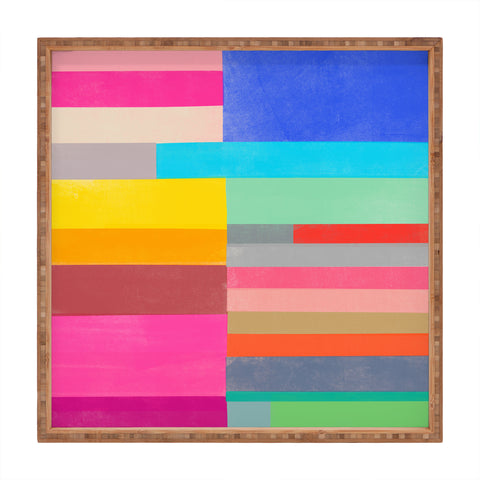 Garima Dhawan quilt study 2 Square Tray