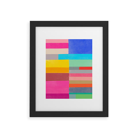 Garima Dhawan quilt study 2 Framed Art Print