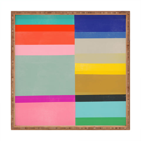Garima Dhawan quilt study 3 Square Tray