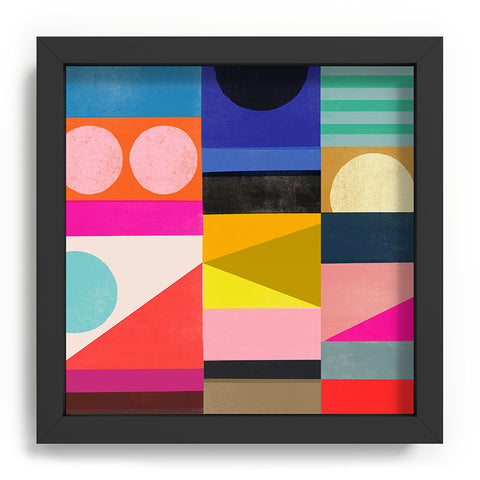 Garima Dhawan quilt study 4 Recessed Framing Square