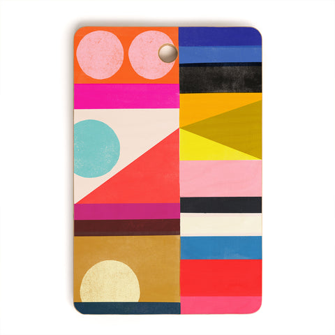 Garima Dhawan quilt study 4 Cutting Board Rectangle