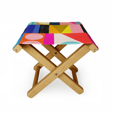 Garima Dhawan quilt study 4 Folding Stool