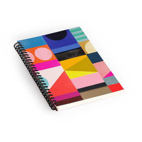 Garima Dhawan quilt study 4 Spiral Notebook