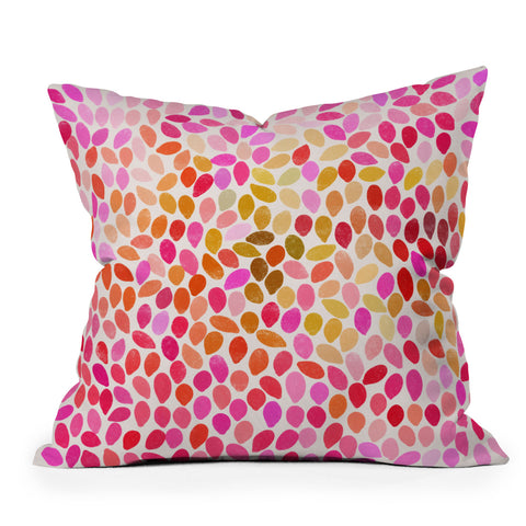 Garima Dhawan rain 10 Outdoor Throw Pillow