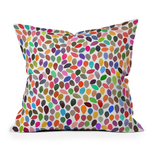 Garima Dhawan Rain 13 Outdoor Throw Pillow