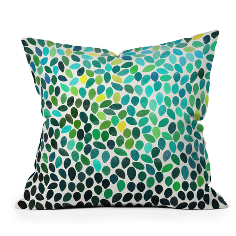 Garima Dhawan rain 20 Outdoor Throw Pillow