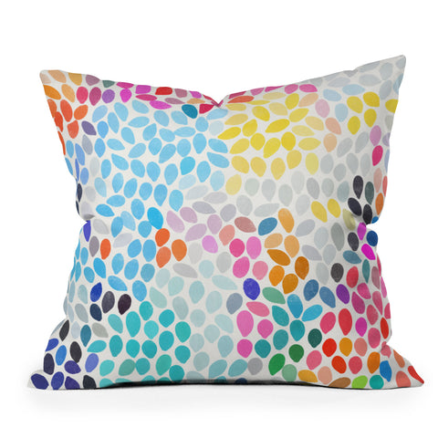 Garima Dhawan Rain 9 Outdoor Throw Pillow