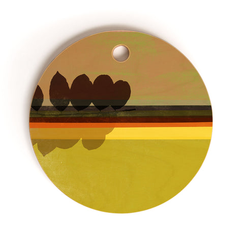 Garima Dhawan reflections 1 Cutting Board Round