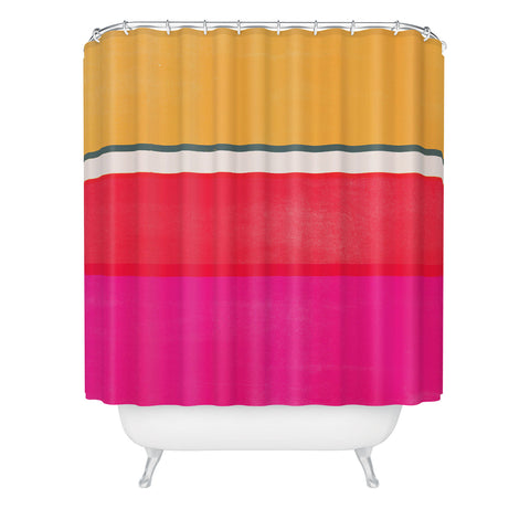 Garima Dhawan stripe study 1 Shower Curtain