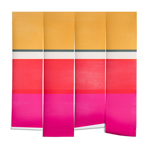 Garima Dhawan stripe study 1 Wall Mural