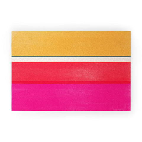Garima Dhawan stripe study 1 Welcome Mat
