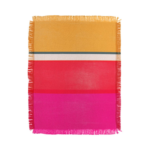Garima Dhawan stripe study 1 Throw Blanket