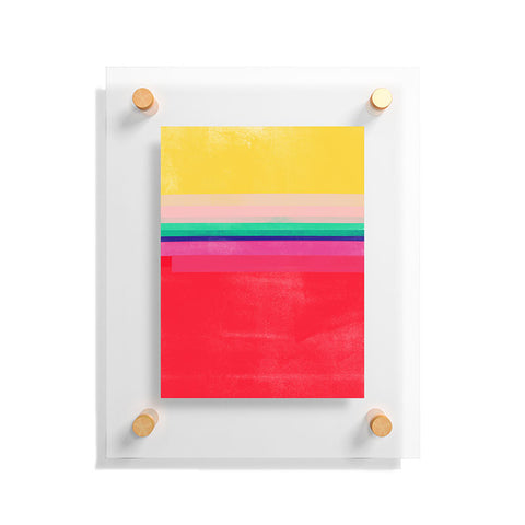 Garima Dhawan stripe study 10 Floating Acrylic Print