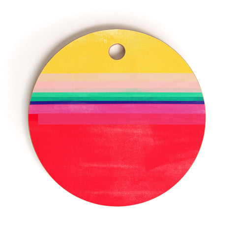 Garima Dhawan stripe study 10 Cutting Board Round