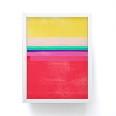 Garima Dhawan stripe study 10 Framed Mini Art Print