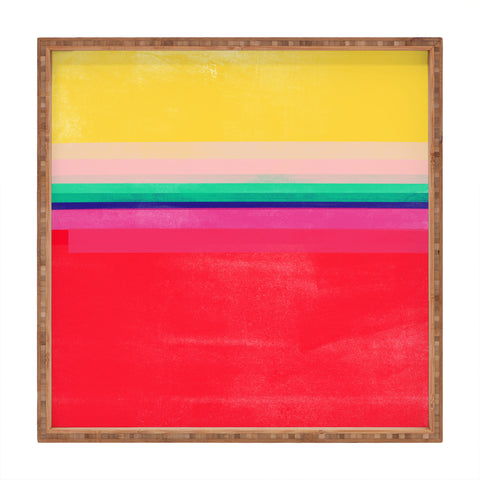 Garima Dhawan stripe study 10 Square Tray