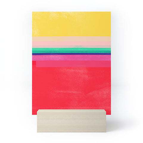 Garima Dhawan stripe study 10 Mini Art Print