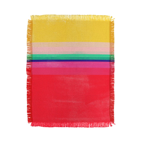 Garima Dhawan stripe study 10 Throw Blanket