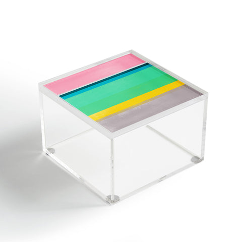 Garima Dhawan stripe study 17 Acrylic Box