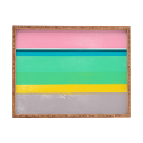 Garima Dhawan stripe study 17 Rectangular Tray