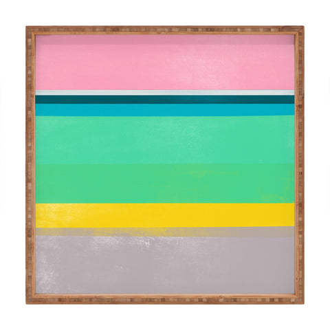 Garima Dhawan stripe study 17 Square Tray