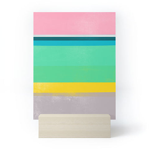 Garima Dhawan stripe study 17 Mini Art Print