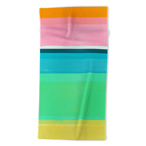 Garima Dhawan stripe study 17 Beach Towel