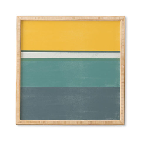 Garima Dhawan stripe study 2 Framed Wall Art