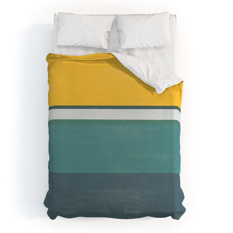 Garima Dhawan stripe study 2 Duvet Cover