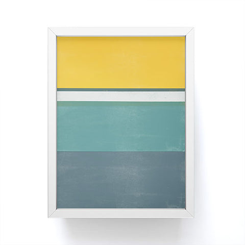 Garima Dhawan stripe study 2 Framed Mini Art Print