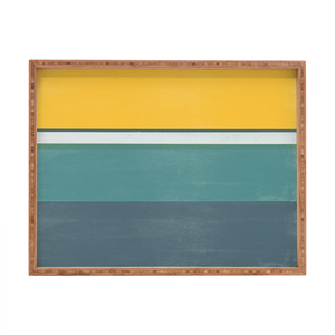 Garima Dhawan stripe study 2 Rectangular Tray