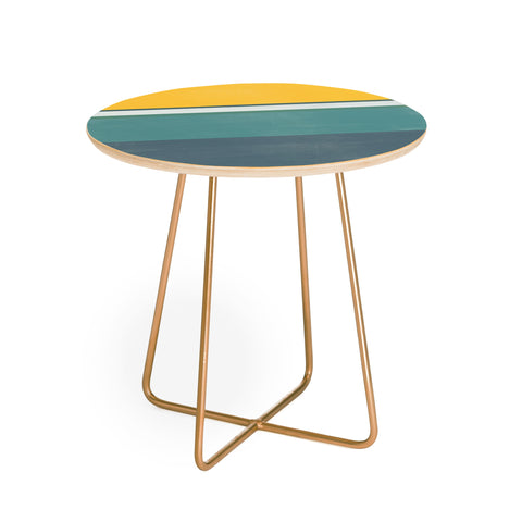 Garima Dhawan stripe study 2 Round Side Table
