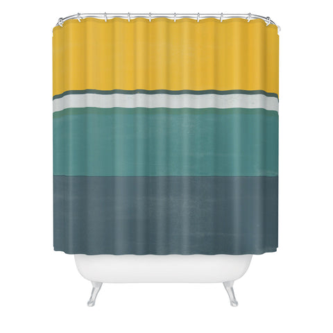 Garima Dhawan stripe study 2 Shower Curtain