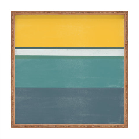 Garima Dhawan stripe study 2 Square Tray