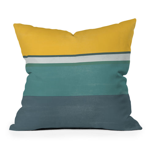 Garima Dhawan stripe study 2 Outdoor Throw Pillow
