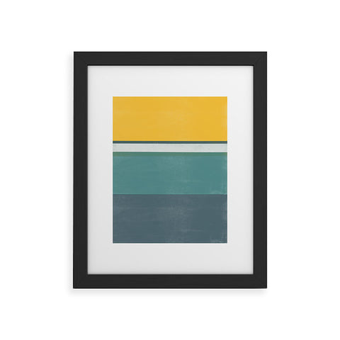 Garima Dhawan stripe study 2 Framed Art Print