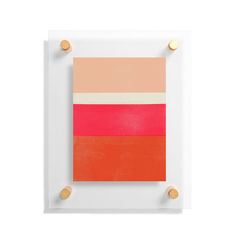 Garima Dhawan stripe study 25 Floating Acrylic Print