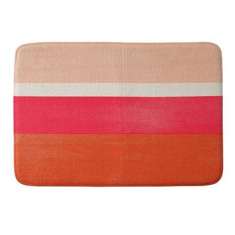 Garima Dhawan stripe study 25 Memory Foam Bath Mat