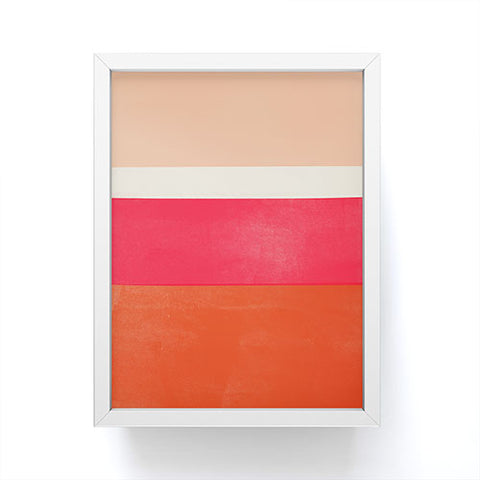 Garima Dhawan stripe study 25 Framed Mini Art Print
